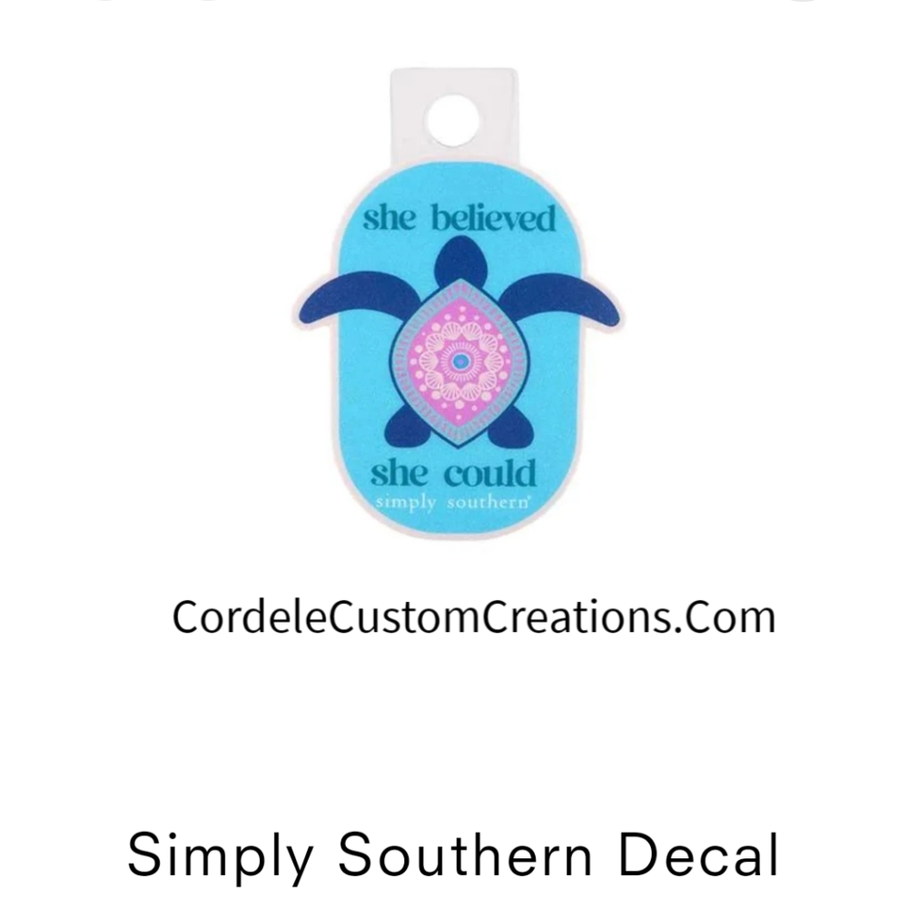 Simply Southern Decal